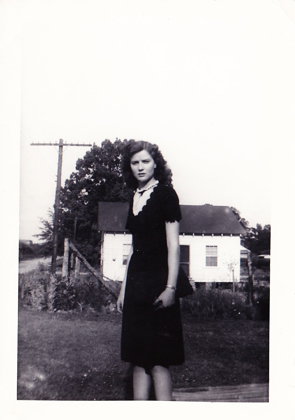 Momma Scottie-Black Dress-Teenager